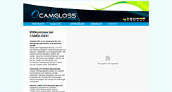 Desktop Screenshot of camgloss.com